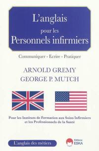 L'anglais pour les personnels infirmiers