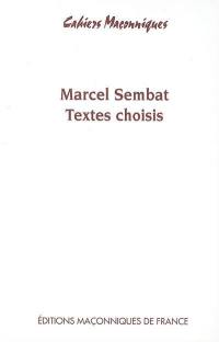 Marcel Sembat, textes choisis