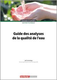 Guide des analyses de la qualité de l'eau