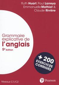 Grammaire explicative de l'anglais