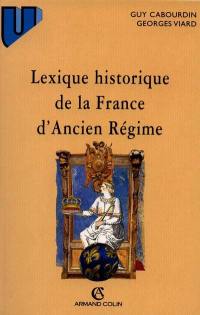 Lexique historique de la France d'Ancien Régime