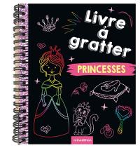 Livre à gratter princesses