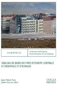 Tableau de bord des pays d'Europe centrale et orientale et d'Eurasie