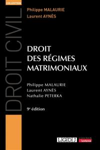 Droit des régimes matrimoniaux