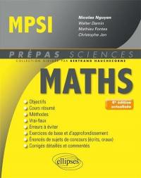 Maths MPSI