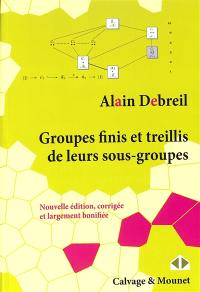 Groupes finis et treillis de leurs sous-groupes