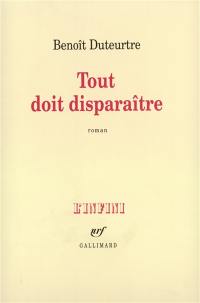 Tout doit disparaître