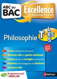 Philosophie terminales L, ES, S