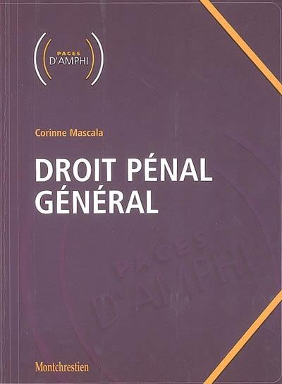 Droit pénal général