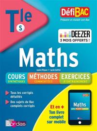 Maths spécifique + spécialité, terminale S