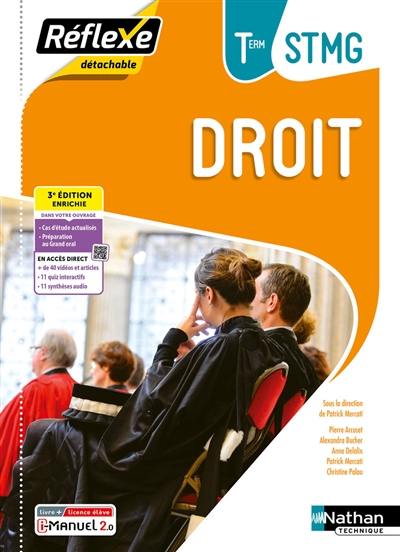 Droit terminale STMG : livre + licence élève