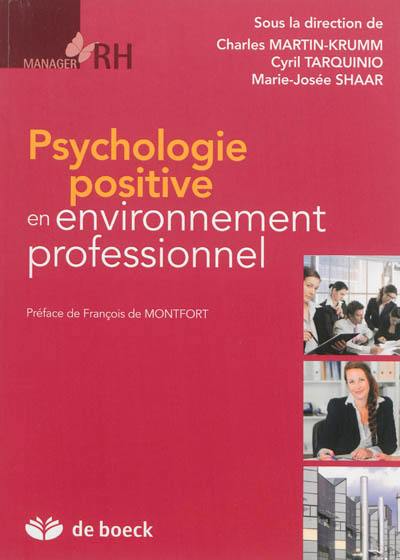 Psychologie positive en environnement professionnel