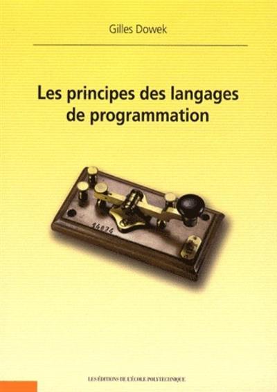 Les principes des langages de programmation