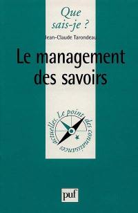 Le management des savoirs