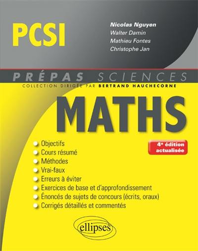 Maths PCSI