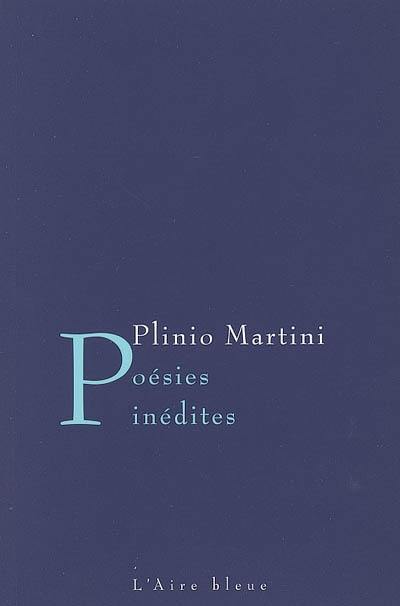 Poésies inédites : édition bilingue