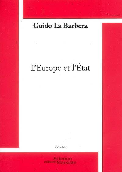 L'Europe et l'Etat