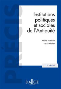 Institutions politiques et sociales de l'Antiquité