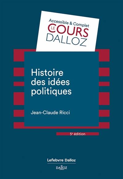 Histoire des idées politiques