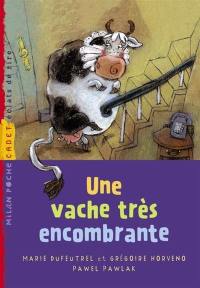 Une vache très encombrante