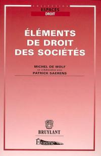 Eléments de droit des sociétés