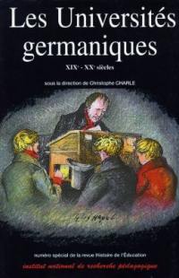 Histoire de l'éducation, n° 62. Les universités germaniques : XIXe-XXe siècles