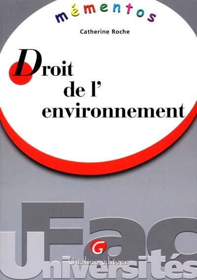 Droit de l'environnement