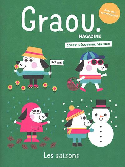 Graou magazine, n° 30. Les saisons