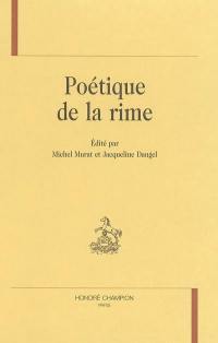 Poétique de la rime