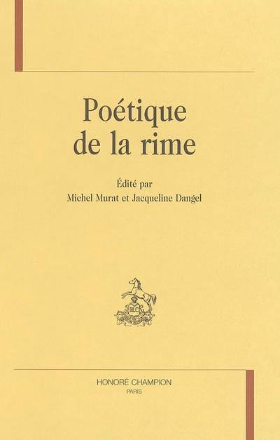 Poétique de la rime