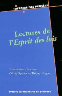 Lectures de l'Esprit des lois