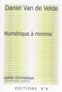 Numérique à minima