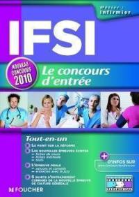 Concours d'entrée en institut de formation en soins infirmiers