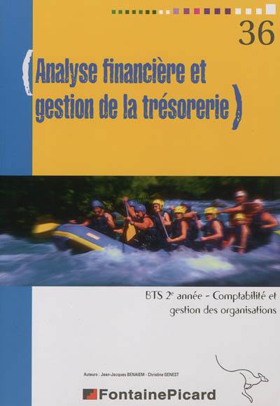 Analyse financière et gestion de la trésorerie, BTS 2e année, comptabilité et gestion des organisations