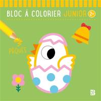 Bloc à colorier junior 2+ : Pâques