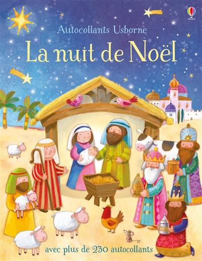 La nuit de Noël : premiers autocollants