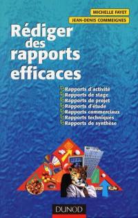 Rédiger des rapports efficaces