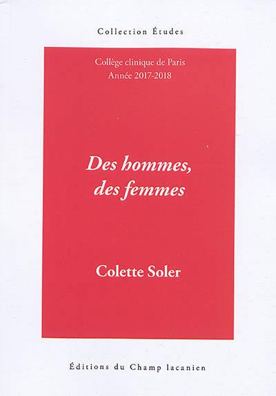 Des hommes, des femmes : cours 2017-2018