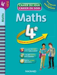 Maths 4e, 13-14 ans : conforme aux nouveaux programmes