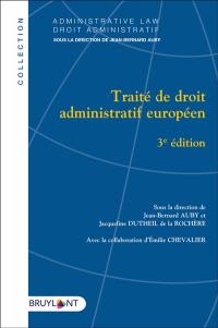 Traité de droit administratif européen