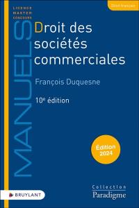 Droit des sociétés commerciales : 2024