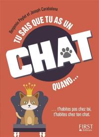 Tu sais que tu as un chat quand... t'habites pas vraiment chez toi, t'habites chez ton chat