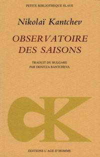 Observatoire des saisons