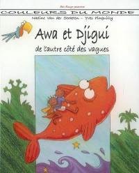 Awa et Djigui de l'autre côté des vagues