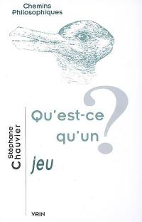 Qu'est-ce qu'un jeu ?