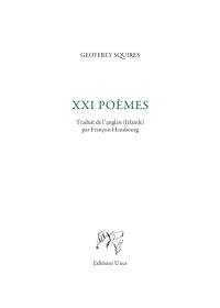 XXI poèmes