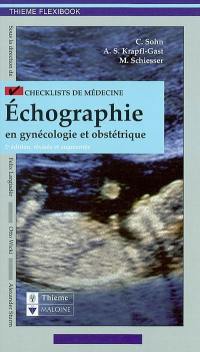 Checklist d'échographie en gynécologie et obstétrique