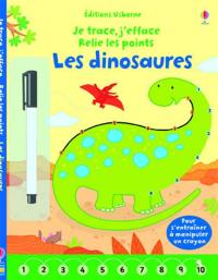 Les dinosaures : je trace, j'efface, relie les points