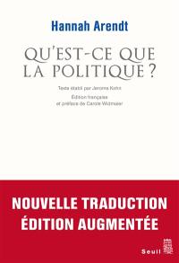 Qu'est-ce que la politique ?