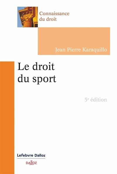 Le droit du sport